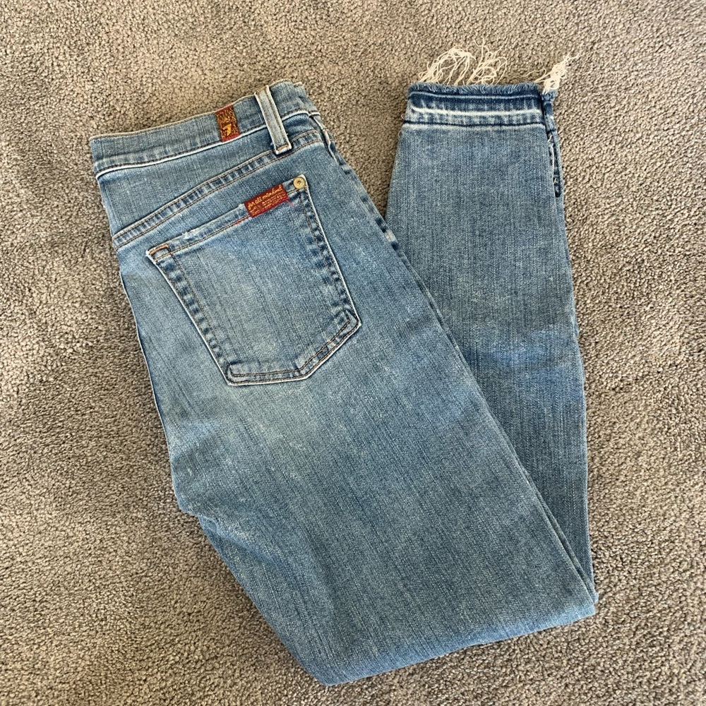 Seven for All Mankind The Ankle Skinny Jeans